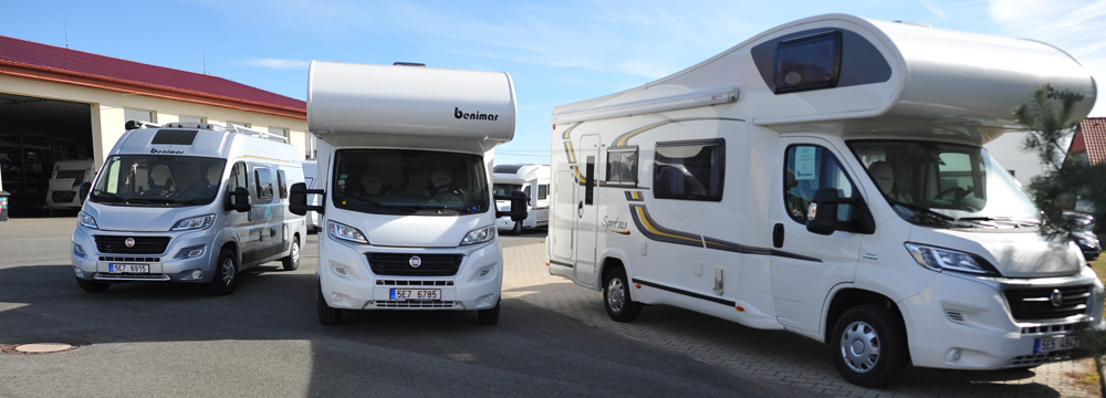 Půjčování a prodej karavanů CampingCars